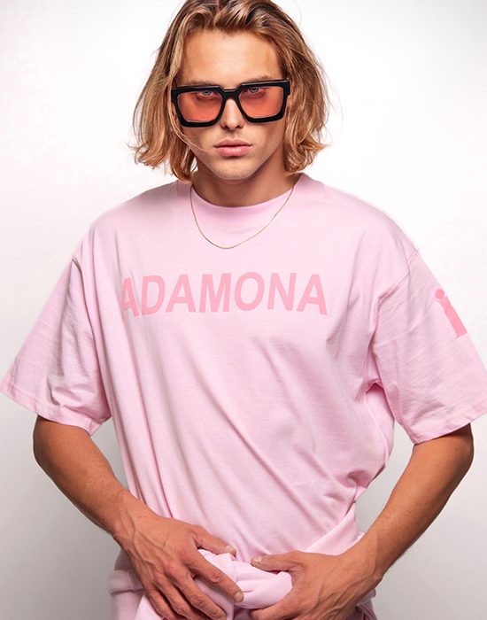 ADAMONA PARIS – RUE DES LILAS – Tshirt mixte rose