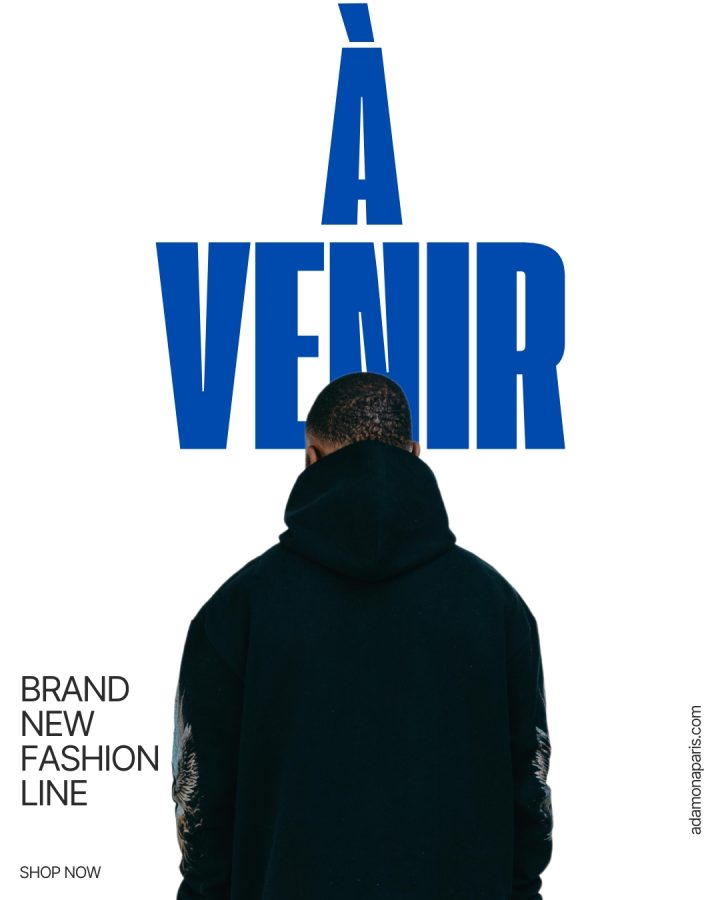 Blue and White Modern Typographic Coming Soon Fashion Promo Instagram Post